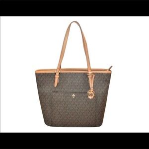 Michael Kors large jet set tote